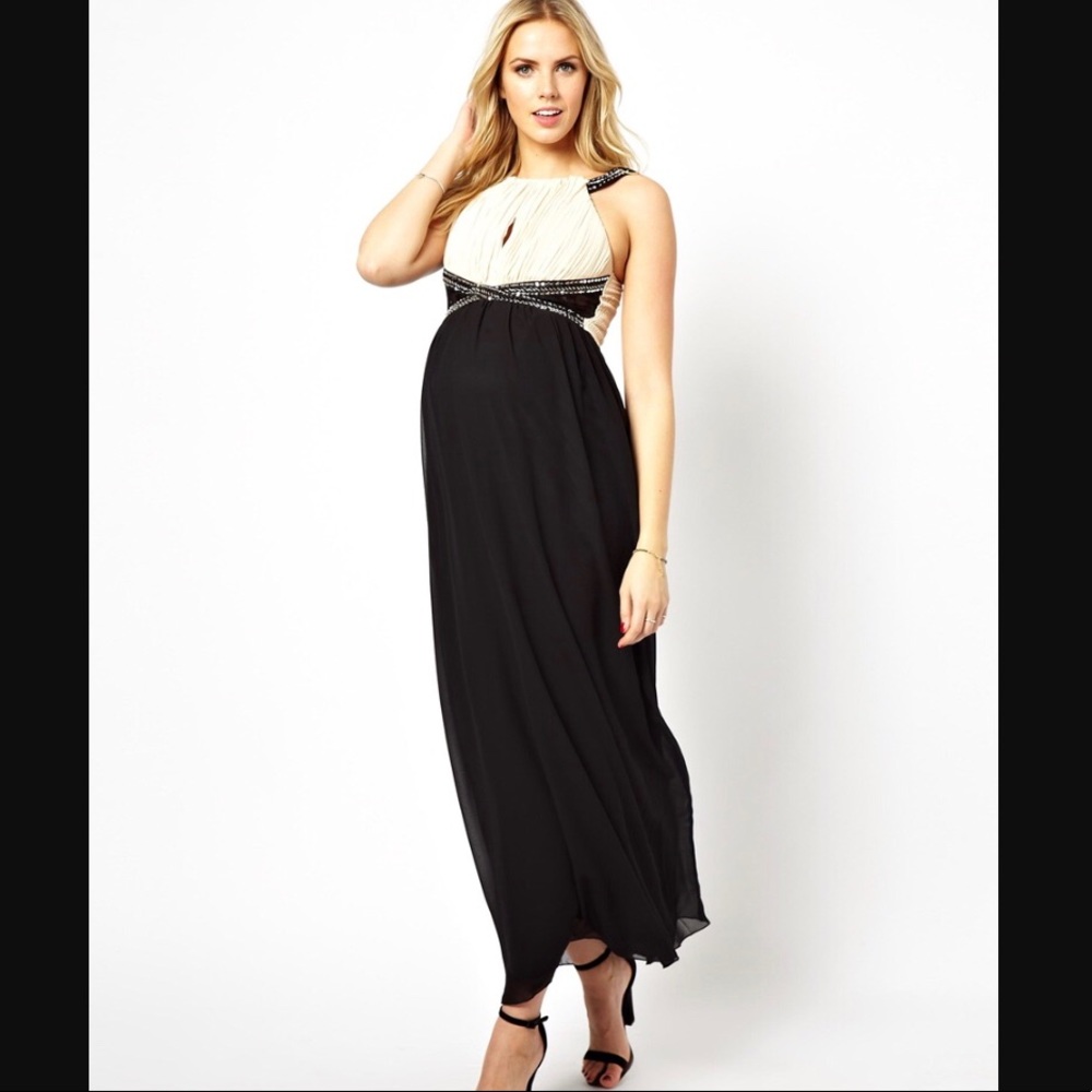 ASOS Maternity Little Mistress Maxi Dress, US 8